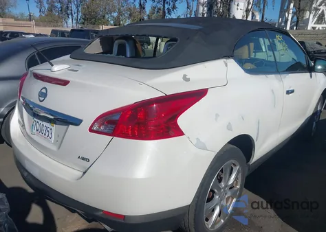 2014 Nissan Murano Crosscabriolet from USA, damaged, VIN JN8AZ1FY8EW301007
